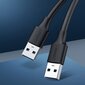 Kabelis Ugreen USB 2.0 (male) - USB 2.0 (male) 0,25 m 79204 цена и информация | Kabeliai ir laidai | pigu.lt