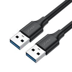 Кабель Ugreen USB 2.0 (male) - USB 2.0 (male) 0,25 m 79204 цена и информация | Кабели и провода | pigu.lt