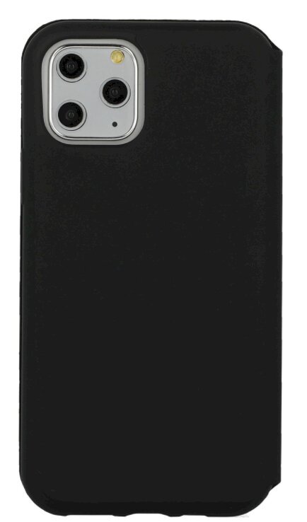 Fusion Lite Book dėklas skirtas Apple iPhone 12 Mini juodas kaina ir informacija | Telefono dėklai | pigu.lt