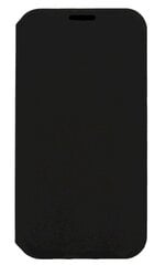 Fusion Lite Book dėklas skirtas Apple iPhone 12 Mini juodas kaina ir informacija | Telefono dėklai | pigu.lt