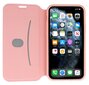 Fusion Lite Book dėklas skirtas Apple iPhone 12 Mini Rožinis kaina ir informacija | Telefono dėklai | pigu.lt