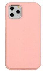Fusion Lite Book dėklas skirtas Apple iPhone 12 Mini Rožinis kaina ir informacija | Telefono dėklai | pigu.lt