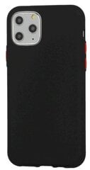 Силиконовый чехол Fusion Solid Case для Apple iPhone 12 Mini, черный цена и информация | Чехлы для телефонов | pigu.lt