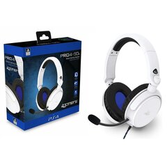 4Gamers PRO4-50s Stereo Gaming Headset Wired - White (PS4) kaina ir informacija | Ausinės | pigu.lt