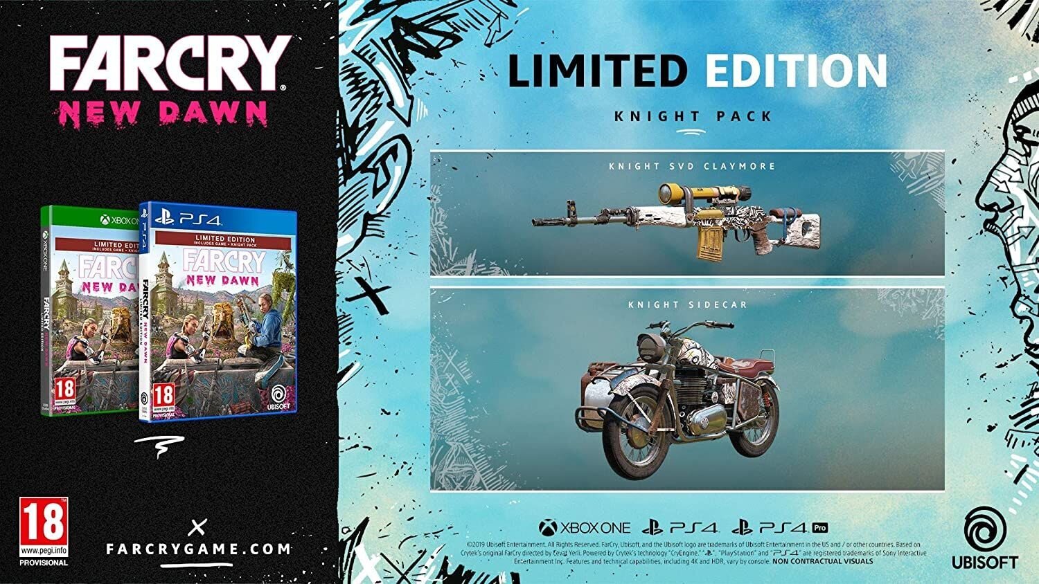 PS4 Far Cry New Dawn Limited Edition kaina ir informacija | Kompiuteriniai žaidimai | pigu.lt