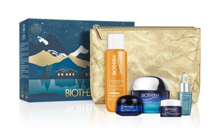 Набор омолаживающих средств для ухода за лицом Biotherm Blue Therapy Accelerated Anti-Aging: крем, 50 мл + моющее масло, 30 мл + ночной крем, 15 мл + крем вокруг глаз, 5 мл + сыворотка, 7 мл цена и информация | Кремы для лица | pigu.lt