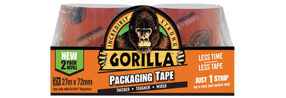 Pakavimo juosta Gorilla, 1 vnt. kaina ir informacija | Mechaniniai įrankiai | pigu.lt