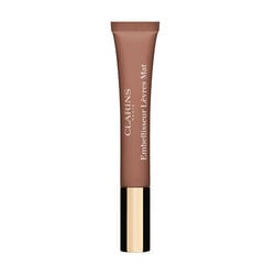 Lūpų blizgis Clarins Velvet Lip Perfector 12 ml 01 Velvet Nude цена и информация | Помады, бальзамы, блеск для губ | pigu.lt