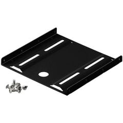 Goobay Mounting frame HDD / SSD 2.5" -> 3.5" (93990 - 93990) kaina ir informacija | Komponentų priedai | pigu.lt