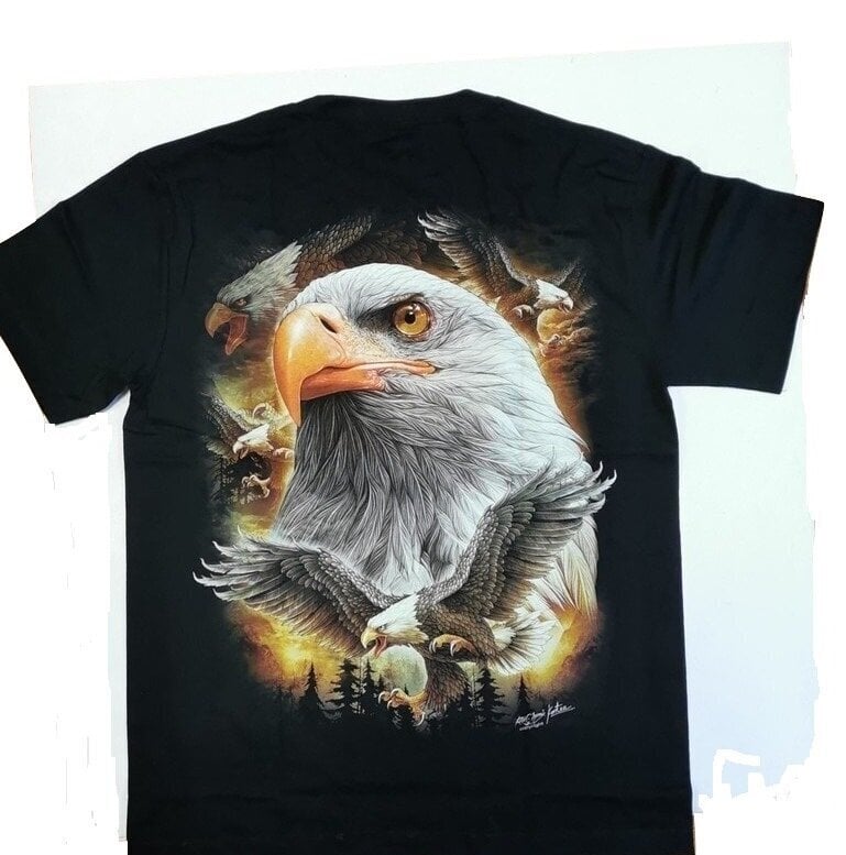 Marškinėliai trumpomis rankovėmis White-headed eagle цена и информация | Vyriški marškinėliai | pigu.lt