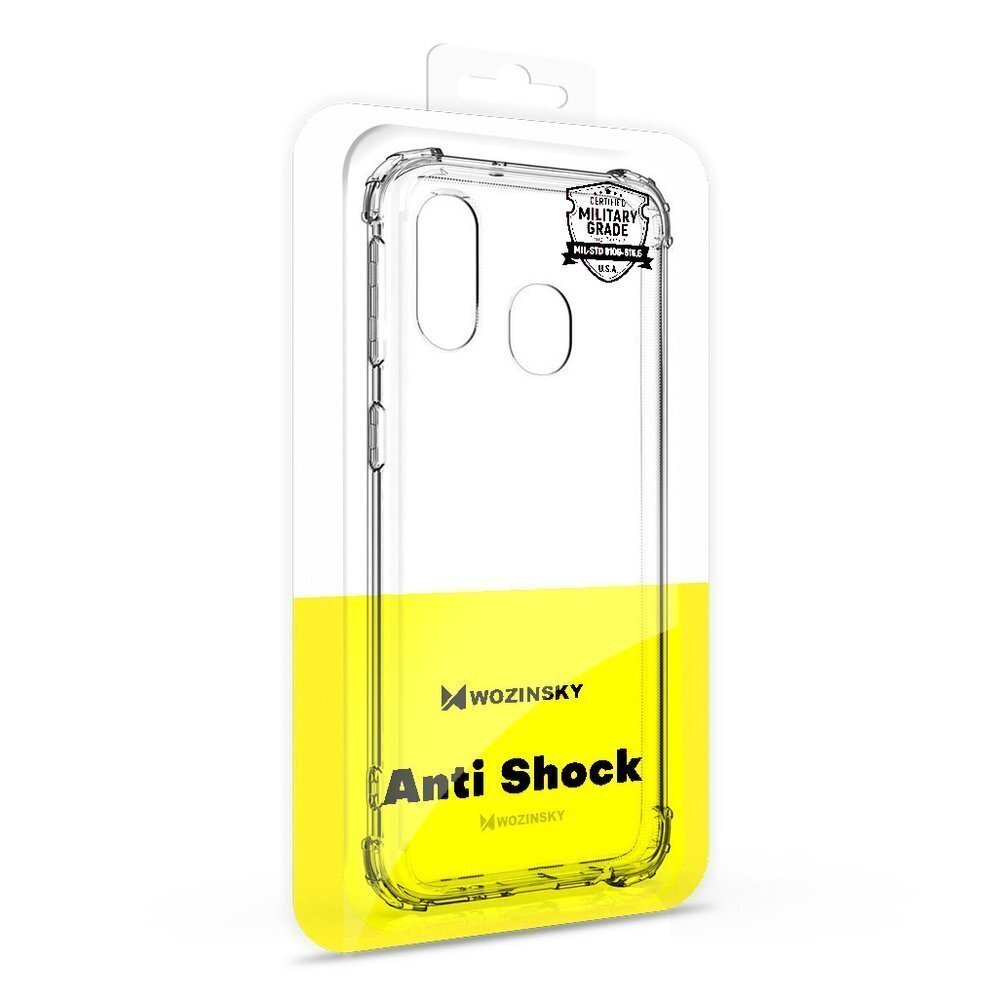 Wozinsky Anti Shock durable dėklas skirtas iPhone 12 Mini, Skaidrus kaina ir informacija | Telefono dėklai | pigu.lt