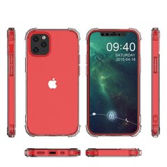 Wozinsky Anti Shock durable dėklas skirtas iPhone 12 Mini, Skaidrus kaina ir informacija | Telefono dėklai | pigu.lt