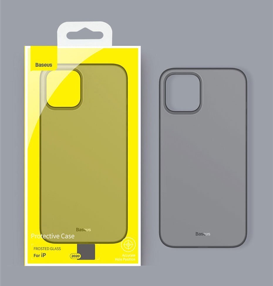 Telefono dėklas Baseus, skirtas iPhone 12 mini WIAPIPH54N-06 kaina ir informacija | Telefono dėklai | pigu.lt
