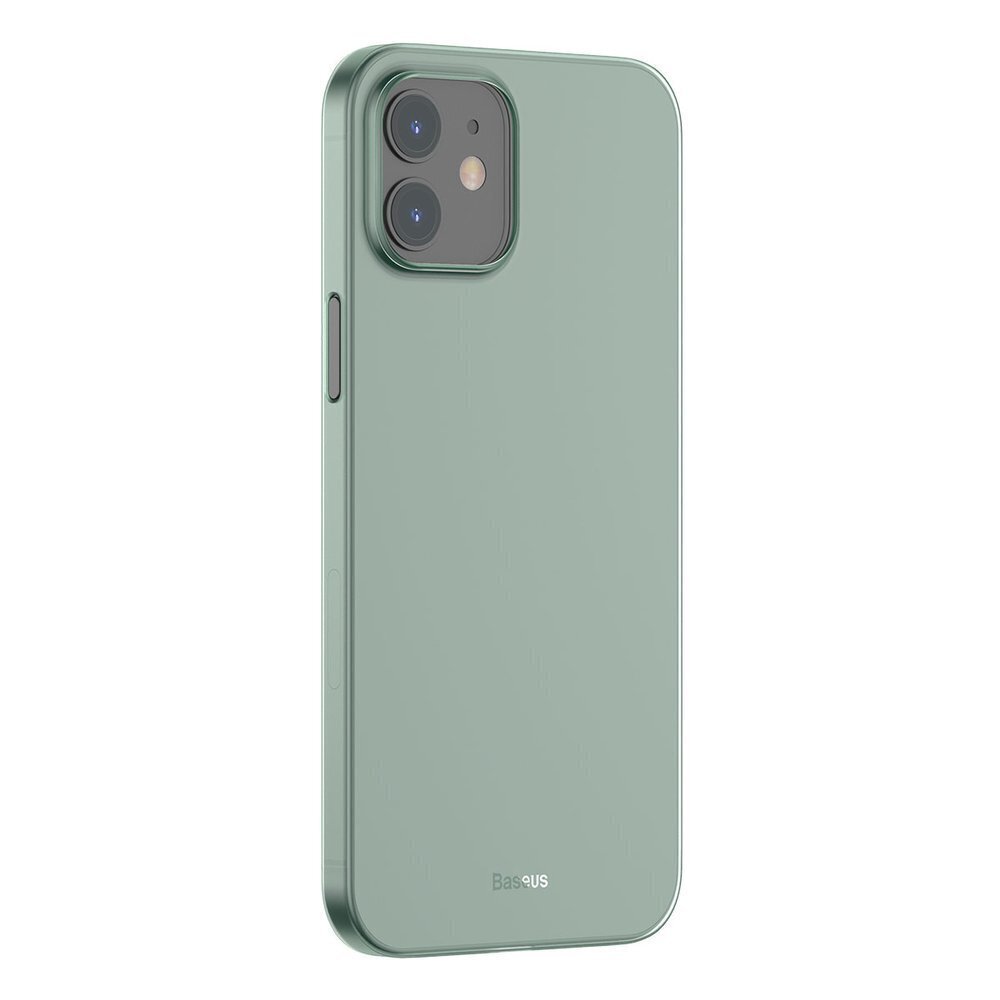 Чехол для телефона Baseus Wing Case Ultrathin for iPhone 12 Pro / iPhone  12, зеленый (WIAPIPH61N-06) цена | pigu.lt