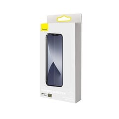 Apauginis stiklas Baseus skirtas iPhone 12 mini kaina ir informacija | Apsauginės plėvelės telefonams | pigu.lt
