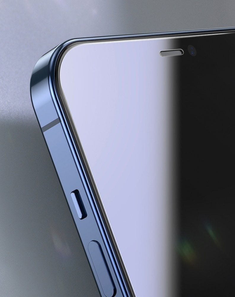 Apauginis stiklas Baseus skirtas iPhone 12 mini цена и информация | Apsauginės plėvelės telefonams | pigu.lt