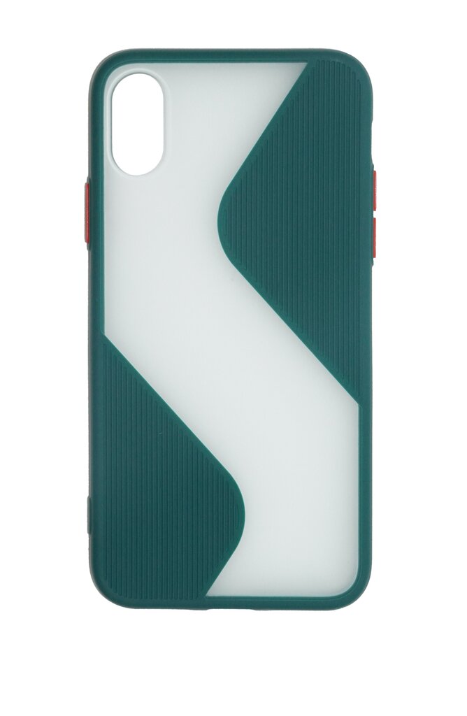 Dėklas skirtas iPhone X/XS,TPU,žalias, SoundBerry. цена и информация | Telefono dėklai | pigu.lt