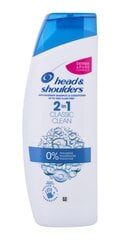 Head & Shoulders 2in1 Classic Clean шампунь 450 мл цена и информация | Шампуни | pigu.lt