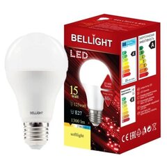 Светодиодная LED лампа Bellight BELL003 E27 A60 15W 3000K 1200LM цена и информация | Электрические лампы | pigu.lt