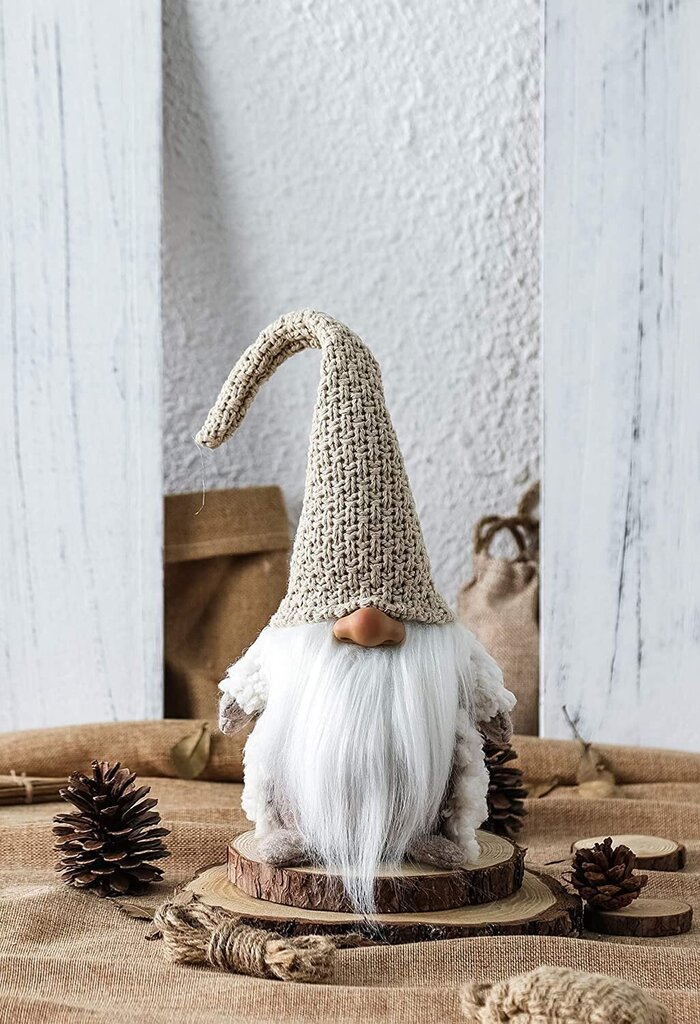 Kalėdinis nykštukas Emilis, 42 cm kaina ir informacija | Kalėdinės dekoracijos | pigu.lt