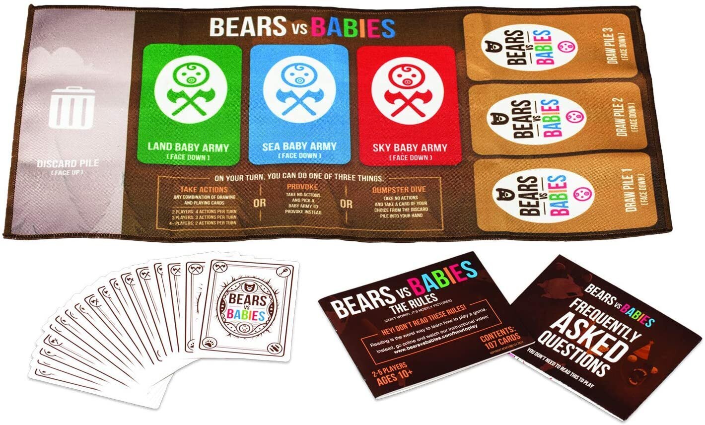 BStalo žaidimas Bears vs Babies, EN цена и информация | Stalo žaidimai, galvosūkiai | pigu.lt