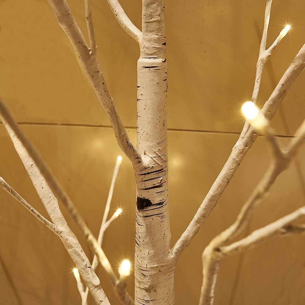 LED medis Beržas, 150 cm цена и информация | Kalėdinės dekoracijos | pigu.lt