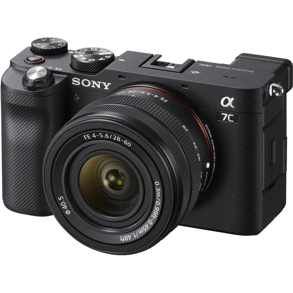 Sony A7C 28-60mm (Black) | (ILCE-7CL/B) | (α7C) | (Alpha 7C) kaina ir informacija | Skaitmeniniai fotoaparatai | pigu.lt