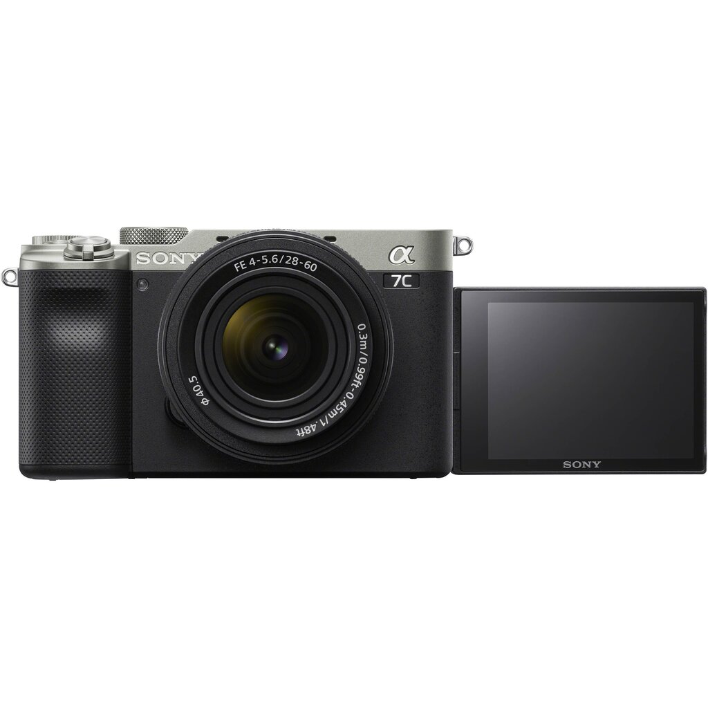 Sony A7C 28-60mm (Silver) | (ILCE-7CL/S) | (α7C) | (Alpha 7C) цена и информация | Skaitmeniniai fotoaparatai | pigu.lt