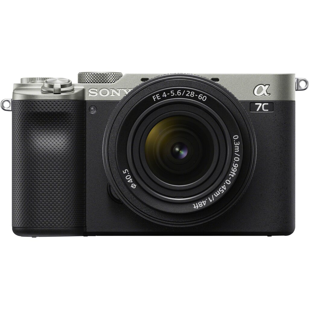 Sony A7C 28-60mm (Silver) | (ILCE-7CL/S) | (α7C) | (Alpha 7C) цена и информация | Skaitmeniniai fotoaparatai | pigu.lt