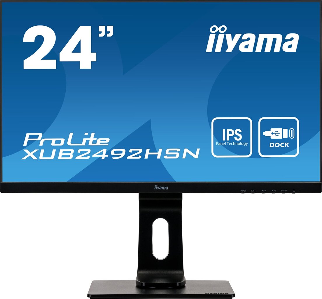 Iiyama XUB2492HSN-B1 kaina ir informacija | Monitoriai | pigu.lt