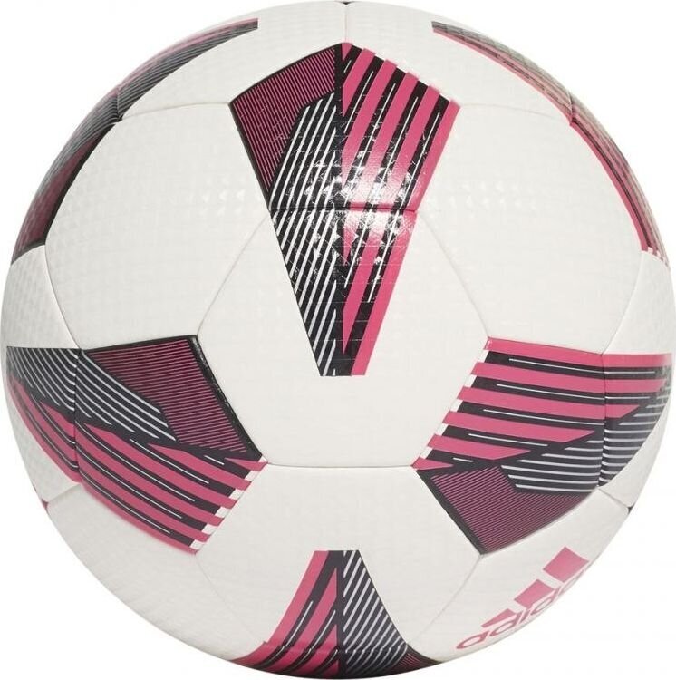 Futbolo kamuolys adidas Tiro League TB FS0375, balta/rožinė цена и информация | Futbolo kamuoliai | pigu.lt