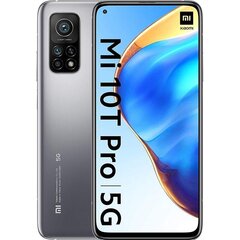 Xiaomi Mi 10T Pro 5G, 256GB, Dual SIM, Lunar Silver цена и информация | Мобильные телефоны | pigu.lt