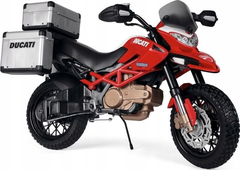 Vaikiškas elektrinis motociklas Peg Perego Ducati Enduro kaina ir informacija | Elektromobiliai vaikams | pigu.lt