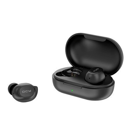 QCY Bluetooth V5.0 T9 TWS Black kaina ir informacija | Ausinės | pigu.lt