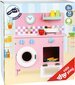 Medinė virtuvėlė Retro kaina ir informacija | Lavinamieji žaislai | pigu.lt