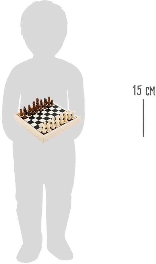 Kelioniniai Šachmatai - Chess, 15x15 cm kaina ir informacija | Stalo žaidimai, galvosūkiai | pigu.lt