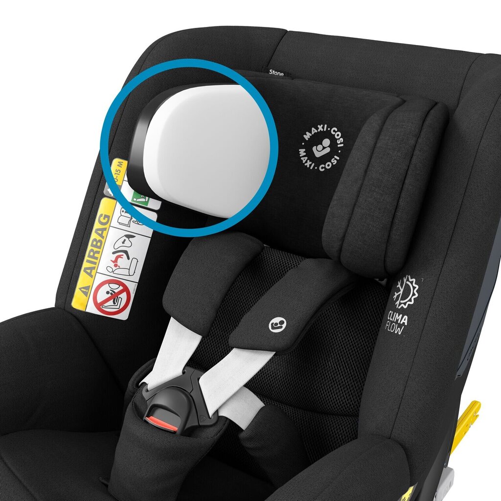 Automobilinė kėdutė Maxi Cosi Stone, 0-18 kg, Authentic Black kaina ir informacija | Autokėdutės | pigu.lt