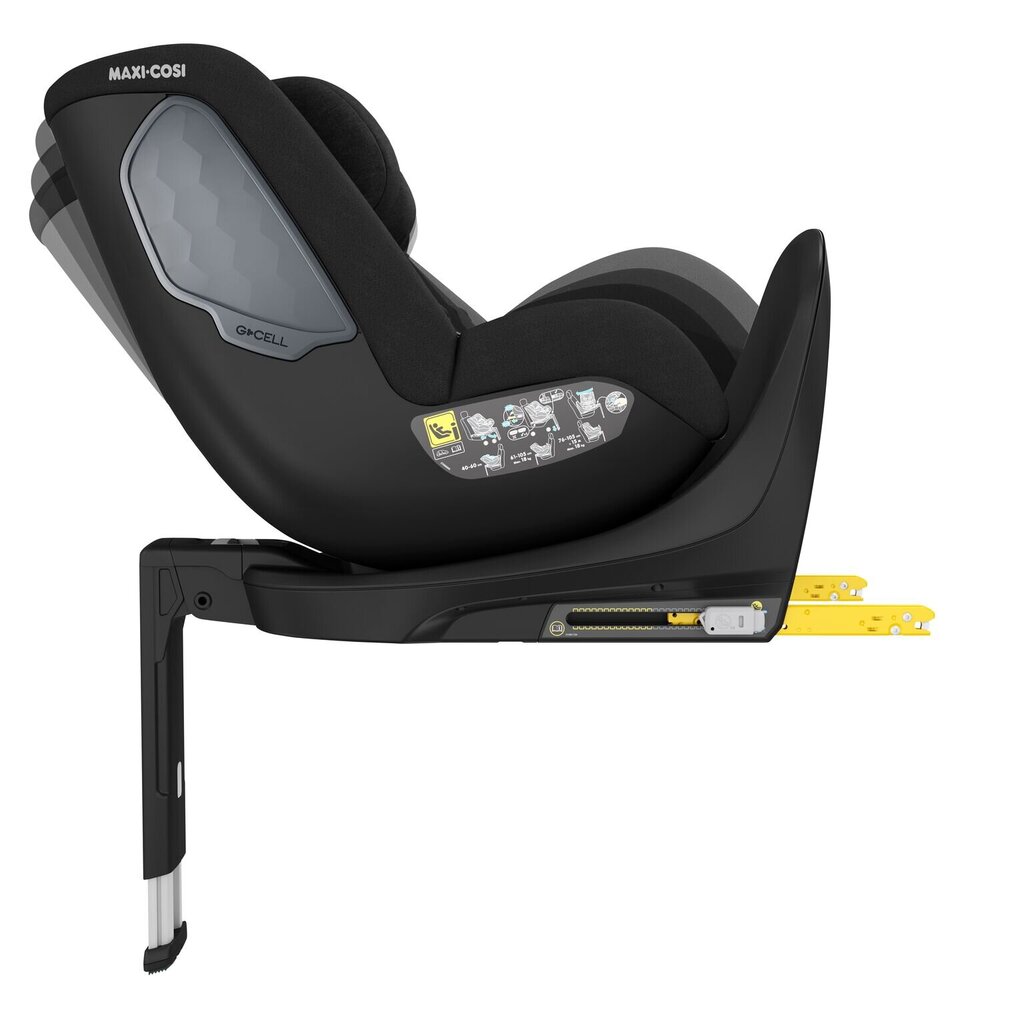 Automobilinė kėdutė Maxi Cosi Stone, 0-18 kg, Authentic Black kaina ir informacija | Autokėdutės | pigu.lt