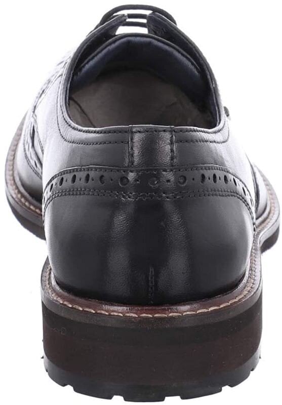 Klasikiniai didelių dydžių vyriški batai Josef Seibel, juodi kaina ir informacija | Vyriški batai | pigu.lt
