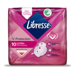 Гигиенические пакеты Libresse Invisible, 10 шт. цена и информация | Тампоны, гигиенические прокладки для критических дней, ежедневные прокладки | pigu.lt