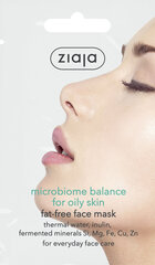 Mikrobioninė veido kaukė riebiai odai Ziaja, 7 ml kaina ir informacija | Veido kaukės, paakių kaukės | pigu.lt