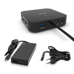 i-Tec C31DUALDPDOCKPD65W kaina ir informacija | Adapteriai, USB šakotuvai | pigu.lt