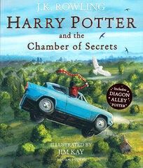 Harry Potter and the Chamber of Secrets : Illustrated Edition цена и информация | Романы | pigu.lt