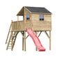 Medinis vaikų žaidimų namelis "Didysis Gandriukas" kaina ir informacija | Vaikų žaidimų nameliai | pigu.lt