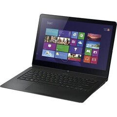 Ноутбук/Планшет Sony Vaio 2 in 1 SVF13N13CXB i5-4200U 14.0 FHD TouchScreen 8GB RAM 128GB SSD WebCam Win10 Home цена и информация | Ноутбуки | pigu.lt