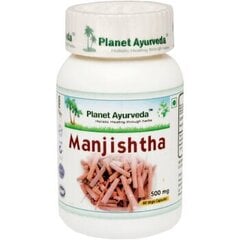 Пищевая добавка Planet Ayurveda Manjishtha, 60 капсул цена и информация | Витамины, пищевые добавки, препараты для хорошего самочувствия | pigu.lt