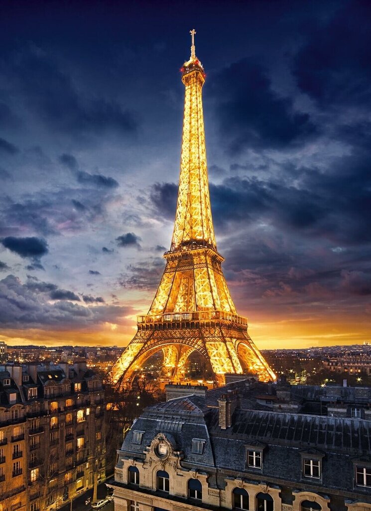 Dėlionė Clementoni High Quality Eiffel Tower 1000 d. цена и информация | Dėlionės (puzzle) | pigu.lt