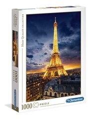 Пазл Clementoni High Quality Eiffel Tower, 1000 д. цена и информация | Пазлы | pigu.lt