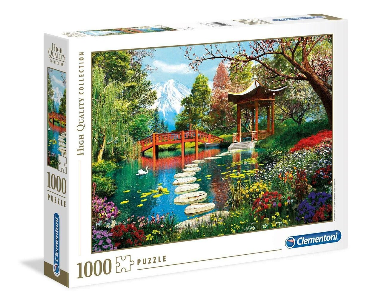 Dėlionė Clementoni High Quality Fuji Garden 1000 d. kaina ir informacija | Dėlionės (puzzle) | pigu.lt
