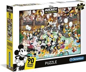 Dėlionė Clementoni Disney Mickey 90 Years of Magic 1000 d. kaina ir informacija | Dėlionės (puzzle) | pigu.lt